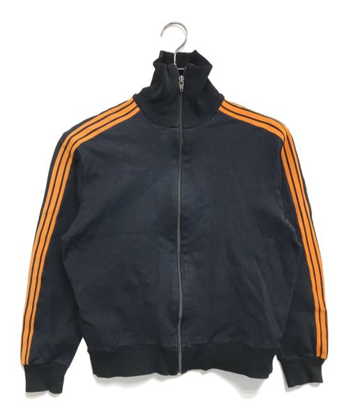 adidas（アディダス）adidas (アディダス) トラックジャケット ブラック×オレンジ サイズ:2の古着・服飾アイテム