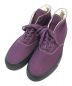 HOMME PLISSE ISSEY MIYAKE（オムプリッセ イッセイ ミヤケ）の古着「CANVAS DECK SHOES-HI」｜パープル