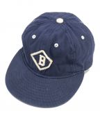 J.CREW×EBBETS FIELD FLANNELSジェイクルー×エベッツフィールドフランネルズ）の古着「キャップ」｜ネイビー