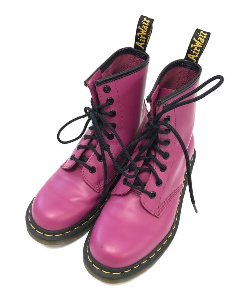 Dr.Martens（ドクターマーチン）Dr.Martens (ドクターマーチン) 8ホールブーツ ショッキングピンク サイズ:UK4/EU37/USL6の古着・服飾アイテム