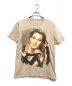 アーティストTシャツ（アーティストTシャツ）の古着「90s anvil(アンヴィル) celine dion(セリーヌ・ディオン) アーティストTシャツ」｜ベージュ