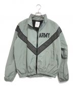 VINTAGE MILITARYヴィンテージ ミリタリー）の古着「US ARMY トレーニングジャケット」｜グレー