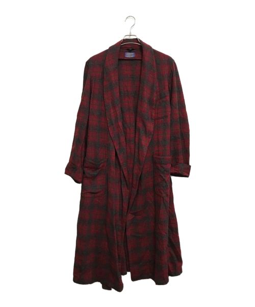 PENDLETON（ペンドルトン）PENDLETON (ペンドルトン) ガウンコート レッド サイズ:Lの古着・服飾アイテム