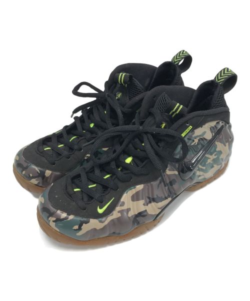 NIKE（ナイキ）NIKE (ナイキ) AirFoamposite Pro Army Camo カーキ サイズ:US10.5/UK9.5/EUR44.5/28.5cmの古着・服飾アイテム