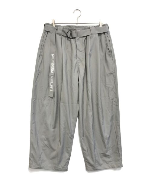 TIGHTBOOTH PRODUCTION（タイトブースプロダクション）TIGHTBOOTH PRODUCTION (タイトブースプロダクション) BAGGY SLACKS グレー サイズ:XL 未使用品の古着・服飾アイテム