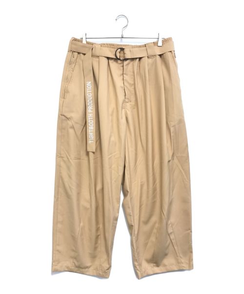 TIGHTBOOTH PRODUCTION（タイトブースプロダクション）TIGHTBOOTH PRODUCTION (タイトブースプロダクション) BAGGY SLACKS ベージュ サイズ:XL 未使用品の古着・服飾アイテム