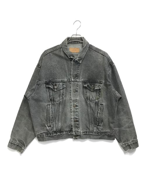 LEVI'S（リーバイス）LEVI'S (リーバイス) 先染めデニムジャケット ブラック サイズ:XLの古着・服飾アイテム