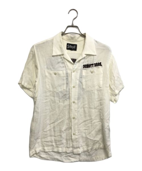 Schott（ショット）Schott (ショット) OPEN COLLAR SHIRT