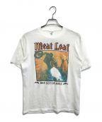 バンドTシャツバンドTシャツ）の古着「80s meat loaf(ミートローフ) バンドTシャツ」｜ホワイト