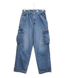 LEVI’S DRY GOODS（リーバイスドライグッズ）の古着「M-47 タイプ カーゴデニムパンツ」｜インディゴ