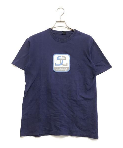 stussy（ステューシー）stussy (ステューシー) Tシャツ ネイビー サイズ:Lの古着・服飾アイテム