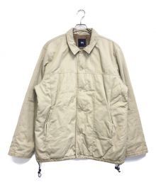 stussy（ステューシー）の古着「中綿ジャケット」｜ベージュ