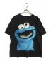 キャラクターTシャツ（キャラクターTシャツ）の古着「90s SESAME STREET(セサミストリート) キャラクターTシャツ」｜ブラック