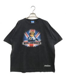 ムービーTシャツ（ムービーTシャツ）の古着「00s AUSTIN POWERS(オースティン・パワーズ) ムービーTシャツ」｜ブラック