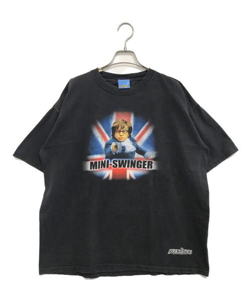 ムービーTシャツ（ムービーTシャツ）ムービーTシャツ (ムービーTシャツ) 00s AUSTIN POWERS(オースティン・パワーズ) ムービーTシャツ ブラック サイズ:XLの古着・服飾アイテム