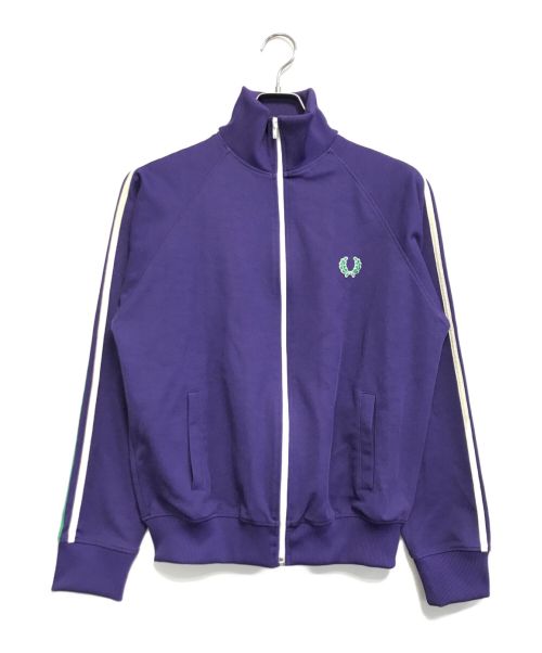 FRED PERRY（フレッドペリー）FRED PERRY (フレッドペリー) トラックジャケット パープル サイズ:Sの古着・服飾アイテム