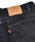 中古・古着 LEVI'S (リーバイス) ブラックデニム ブラック サイズ:W38×L32：13000円