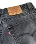 中古・古着 LEVI'S (リーバイス) 先染めブラックデニム ブラック サイズ:W38×L30：15000円