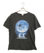 ムービーTシャツムービーTシャツ）の古着「00s DELTA(デルタ) E.T(イーティー) Tシャツ」｜ブラック