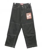 SUPREMEシュプリーム）の古着「Mark Leckey Dream English Kid Twill Panel Pants」｜ブラック