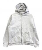 LOS ANGELES APPARELロサンゼルスアパレル）の古着「14oz Zip Up Hooded」｜グレー