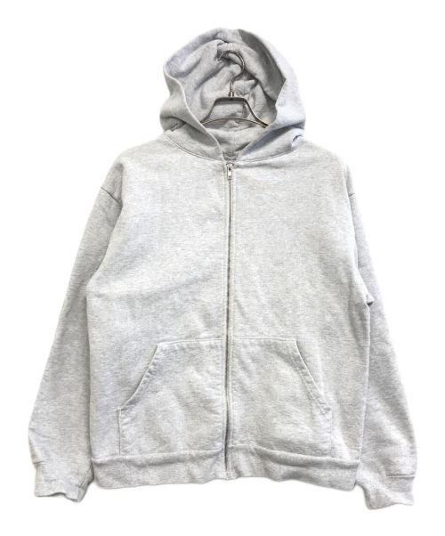 LOS ANGELES APPAREL（ロサンゼルスアパレル）LOS ANGELES APPAREL (ロサンゼルスアパレル) 14oz Zip Up Hooded グレー サイズ:Ｍの古着・服飾アイテム