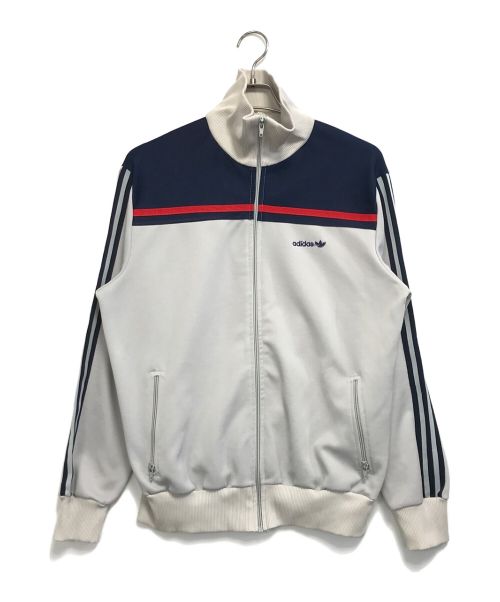 adidas（アディダス）adidas (アディダス) トラックジャケット ネイビー サイズ:Lの古着・服飾アイテム