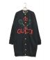 GUCCI（グッチ）の古着「テニス リバーシブルカーディガン」｜ブラック