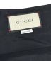 中古・古着 GUCCI (グッチ) クレープウール シルクスカート ブラック サイズ:42：32000円