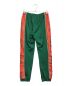 GUCCI (グッチ) Printed Side Stripe Track Pant グリーン サイズ:XS：40000円