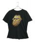 バンドTシャツ（バンドTシャツ）の古着「1997 THE ROLLING STONES(ローリングストーンズ)バンドTシャツ」｜ブラック