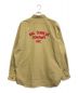 RRL (ダブルアールエル) HBTワークシャツ ベージュ サイズ:XXL：17000円