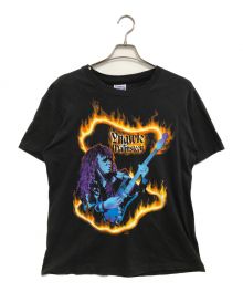 バンドTシャツ（バンドTシャツ）の古着「90s ynhwie malmsteen(イングヴェイ・マルムスティーン) Tシャツ」｜ブラック