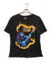 バンドTシャツ（バンドTシャツ）の古着「90s ynhwie malmsteen(イングヴェイ・マルムスティーン) Tシャツ」｜ブラック