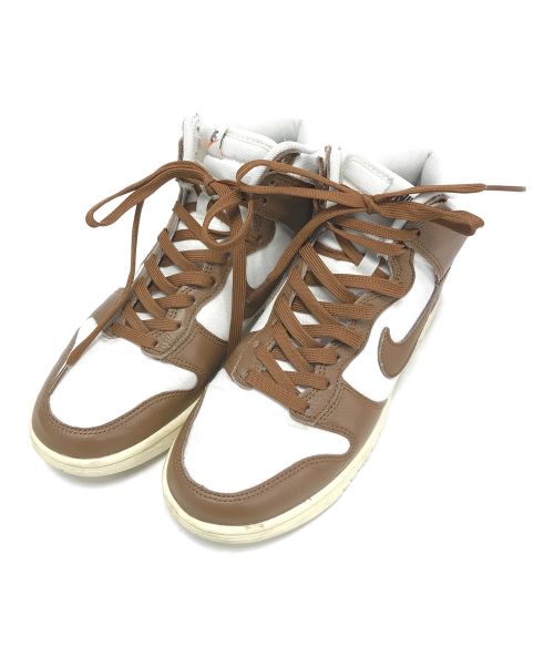 NIKE（ナイキ）NIKE (ナイキ) DUNK HI RETRO PRM ブラウン サイズ:US8/UK7/EUR41/CM26の古着・服飾アイテム