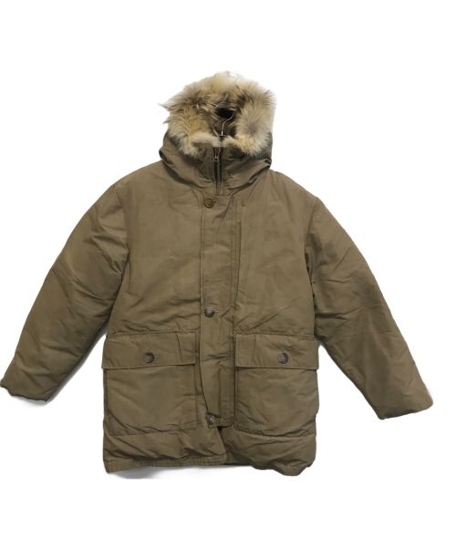 Eddie Bauer（エディーバウアー）Eddie Bauer (エディーバウアー) SUPERIOR POLAR PARKA ベージュ サイズ:表記なしの古着・服飾アイテム