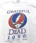 中古・古着 バンドTシャツ (バンドTシャツ) 80s GRATEFUL DEAD&BOB DYLAN(グレイトフル・デッド&ボブ・ディラン) バンドTシャツ ホワイト サイズ:XL：40000円