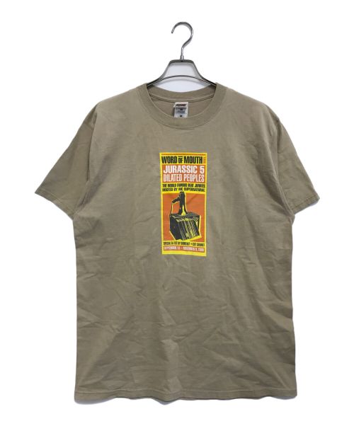 ラップTシャツ (ラップTシャツ) 00s JURASSIC 5(ジュラシック5) ツアーTシャツ ベージュ サイズ:XL