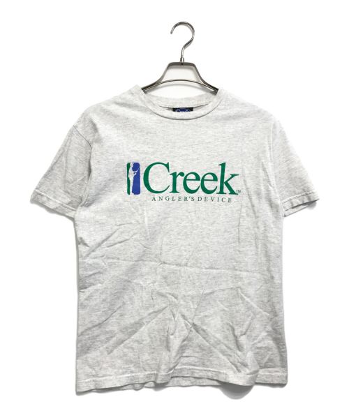 Creek（クリーク）Creek (クリーク) Angler's Device Tee グレー サイズ:Mの古着・服飾アイテム