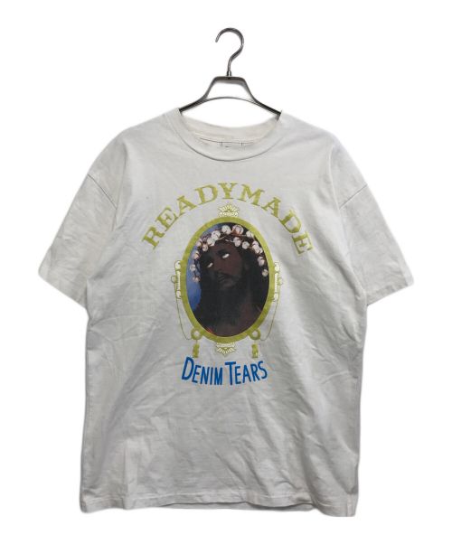 READYMADE（レディメイド）READYMADE (レディメイド) Denim Tears (デニムティアーズ) Tシャツ ホワイト サイズ:XLの古着・服飾アイテム