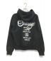 stussy (ステューシー) WORLD TOUR ZIP HOODIE ブラック サイズ:M：12000円