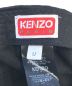 中古・古着 KENZO (ケンゾー) キャップ ブラック サイズ:ONE SIZE：9000円