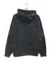 SUPREME (シュプリーム) Eyelet Hooded Sweatshirt ブラック サイズ:Large：18000円