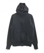CAMBERキャンバー）の古着「Double Thick Zipper Hooded Jacket」｜ブラック