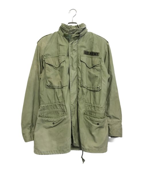 VINTAGE MILITARY（ヴィンテージ ミリタリー）VINTAGE MILITARY (ヴィンテージ ミリタリー) US ARMY M-65フィールドジャケット カーキ サイズ:SMALL LONGの古着・服飾アイテム