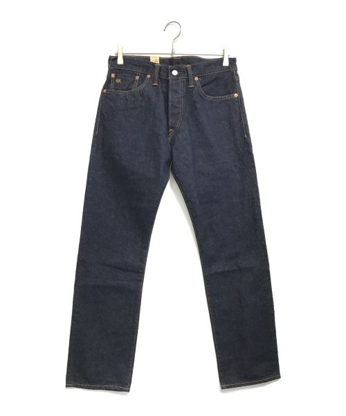 RRL（ダブルアールエル）RRL (ダブルアールエル) LOW STRAIGHT-5-POCKET-DENIM ブルー サイズ:W31×L30 未使用品の古着・服飾アイテム