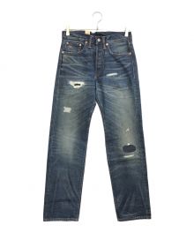 RRL（ダブルアールエル）の古着「ストレート フィット Hawley セルビッジ ジーンズ」｜ブルー