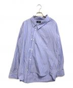 sodukスドーク）の古着「long collar shirt」｜ブルー