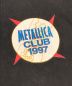 中古・古着 バンドTシャツ (バンドTシャツ) 90s metallica(メタリカ) バンドTシャツ ブラック サイズ:XL：20000円