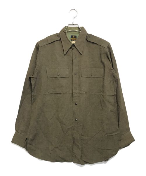 ARMY OFFICERS（アーミーオフィサーズ）ARMY OFFICERS (アーミーオフィサーズ) エポレットシャツ カーキ サイズ:表記なしの古着・服飾アイテム